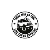 Bold Design Jeep Adventure Badge Sticker
